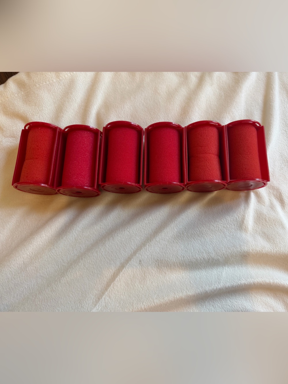 Richard Caruso Molecular Ionic Steam Foam Rollers Curlers Set of 6 Jumbo
